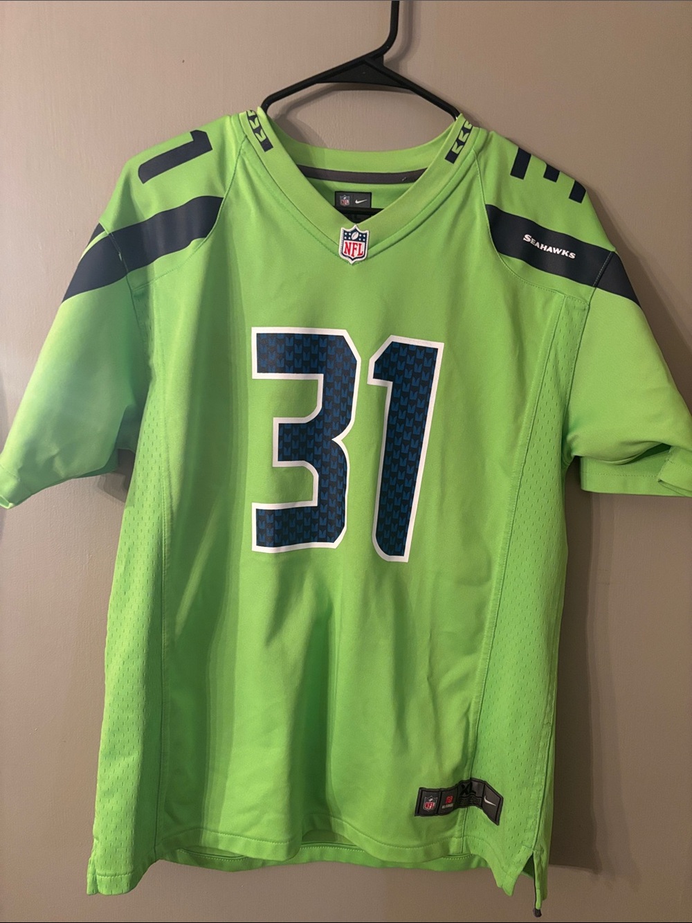 Seattle Seahawks kam Chancellor kids size xl jersey